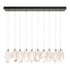Hubbardton Forge Chrysalis 10 Light Large Crystal Pendant Model: 131144-SKT-STND-86-WP0755