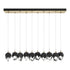Hubbardton Forge Chrysalis 10 Light Small Crystal Pendant Model: 131143-SKT-STND-82-WP0754