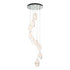 Hubbardton Forge Chrysalis 9 Light Large Crystal Pendant Model: 131141-SKT-STND-82-BP0755