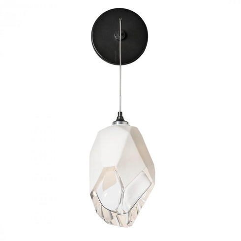 Hubbardton Forge Chrysalis Large Low Voltage Sconce in White Finish Model: 201398-SKT-02-BP0755
