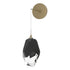 Hubbardton Forge Chrysalis Large Low Voltage Sconce in White Finish Model: 201398-SKT-02-BP0755