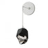Hubbardton Forge Chrysalis Small Low Voltage Sconce in White Finish Model: 201397-SKT-02-BP0754