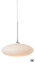Hubbardton Forge Clouds Low Voltage Mini Pendant in Sterling Finish Model: 161190-SKT-STND-85-GS0818