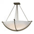 Hubbardton Forge Compass Large Semi Flush Model: 124560-SKT-25-SS0054