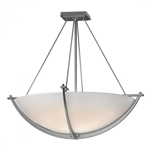 Hubbardton Forge Compass Large Semi Flush Model: 124560-SKT-25-SS0054