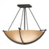 Hubbardton Forge Compass Small Semi Flush Model: 124555-SKT-25-SS0020