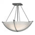 Hubbardton Forge Compass Small Semi Flush Model: 124555-SKT-25-SS0020