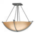 Hubbardton Forge Compass Small Semi Flush Model: 124555-SKT-25-SS0020