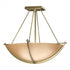 Hubbardton Forge Compass Small Semi Flush Model: 124555-SKT-86-SS0020