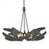 Hubbardton Forge Corona Brass Accent Pendant Model: 136502-SKT-MULT-05-BR-YE0352