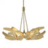 Hubbardton Forge Corona Brass Accent Pendant Model: 136502-SKT-MULT-05-BR-YE0352
