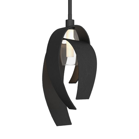 Hubbardton Forge Corona Large Mini Pendant in Bronze Finish Model: 186530-SKT-MULT-05-YE0377