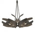 Hubbardton Forge Corona Large Pendant Model: 136505-SKT-MULT-14-YE0377