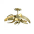 Hubbardton Forge Corona Semi Flush Model: 128712-SKT-03-YE0352