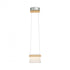 Hubbardton Forge Cow Bell Cowbell LED Mini Pendant in Bronze Finish Model: 151060-LED-STND-05-WD-YE0560