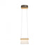 Hubbardton Forge Cow Bell Cowbell LED Mini Pendant in Bronze Finish Model: 151060-LED-STND-05-WD-YE0560