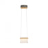 Hubbardton Forge Cow Bell Cowbell LED Mini Pendant in Bronze Finish Model: 151060-LED-STND-05-WD-YE0560