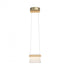 Hubbardton Forge Cow Bell Cowbell LED Mini Pendant in Bronze Finish Model: 151060-LED-STND-05-WD-YE0560