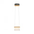 Hubbardton Forge Cow Bell Cowbell LED Mini Pendant in Bronze Finish Model: 151060-LED-STND-05-WD-YE0560