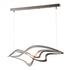 Hubbardton Forge Crossing Waves LED Pendant Model: 139905-LED-STND-03