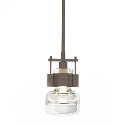 Hubbardton Forge Cuff Large Mini Pendant in Bronze Finish Model: 187340-SKT-MULT-05-ZM0447