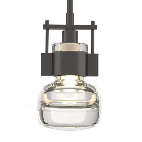 Hubbardton Forge Cuff Small Mini Pendant in Bronze Finish Model: 187300-SKT-MULT-05-ZM0435