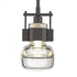 Hubbardton Forge Cuff Small Mini Pendant in Bronze Finish Model: 187300-SKT-MULT-05-ZM0435