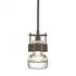 Hubbardton Forge Cuff Small Mini Pendant in Bronze Finish Model: 187300-SKT-MULT-05-ZM0435