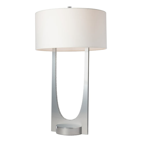 Hubbardton Forge Cypress Table Lamp in Sterling Finish Model: 272121-SKT-85-85-SF2021