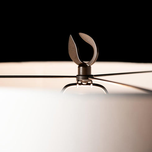 Hubbardton Forge Dahlia Table Lamp in Bronze Finish Model: 272105-SKT-05-SF2210