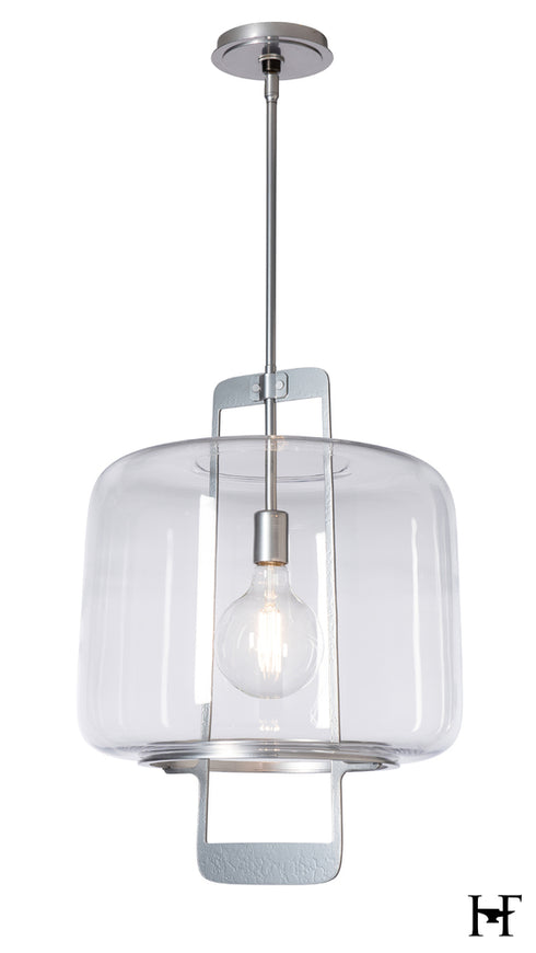 Hubbardton Forge Dane Lantern in Sterling Finish Model: 187465-SKT-MULT-85-ZM0839