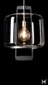 Hubbardton Forge Dane Lantern in Sterling Finish Model: 187465-SKT-MULT-85-ZM0839