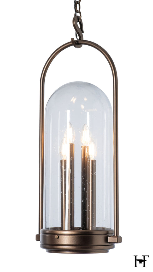 Hubbardton Forge Davis Outdoor Lantern in Coastal Bronze Finish Model: 365213-SKT-75-II0826