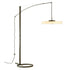 Hubbardton Forge Disq Arc LED Floor Lamp Model: 234510-LED-25-SH1970
