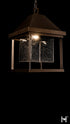 Hubbardton Forge Dorset Dark Sky Friendly Outdoor Lantern in Coastal Bronze Finish Model: 365203-SKT-75-II0833