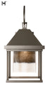 Hubbardton Forge Dorset Large Dark Sky Friendly Outdoor Sconce in Coastal Dark Smoke Finish Model: 305203-SKT-77-II0833