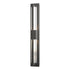 Hubbardton Forge Double Axis Large LED Outdoor Sconce in Coastal Oil Rubbed Bronze Finish Model: 306425-LED-14-ZM0333
