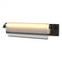 Hubbardton Forge Draped Glass LED Bath Bar in Black Finish Model: 202225-LED-10-ZS0740