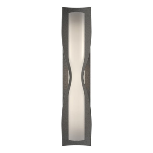 Hubbardton Forge Dune Large Sconce in Bronze Finish Model: 204795-SKT-05-GG0347