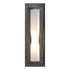 Hubbardton Forge Dune Sconce in Bronze Finish Model: 204790-SKT-05-GG0301