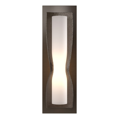 Hubbardton Forge Dune Sconce in Bronze Finish Model: 204790-SKT-05-GG0301