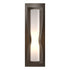 Hubbardton Forge Dune Sconce in Bronze Finish Model: 204790-SKT-05-GG0301