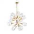 Hubbardton Forge Ensemble 16 Light Orb Pendant Model: 134516-SKT-MULT-05-ZM0621