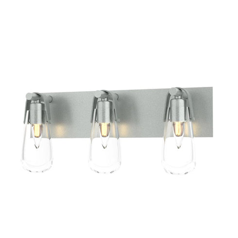 Hubbardton Forge Eos 3 Light Bath Sconce in Black Finish Model: 201332-SKT-10-ZM0718