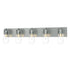 Hubbardton Forge Eos 5 Light Bath Sconce in Black Finish Model: 201333-SKT-10-ZM0718
