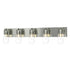 Hubbardton Forge Eos 5 Light Bath Sconce in Black Finish Model: 201333-SKT-10-ZM0718