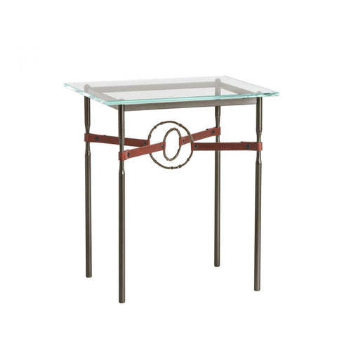 Hubbardton Forge Equus Side Table in Bronze Finish Model: 750116-05-05-LB-VA0717