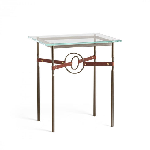 Hubbardton Forge Equus Side Table in Bronze Finish Model: 750116-05-05-LB-VA0717