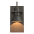 Hubbardton Forge Erlenmeyer Dark Sky Friendly Outdoor Sconce in Coastal Oil Rubbed Bronze Finish Model: 307716-SKT-14-14