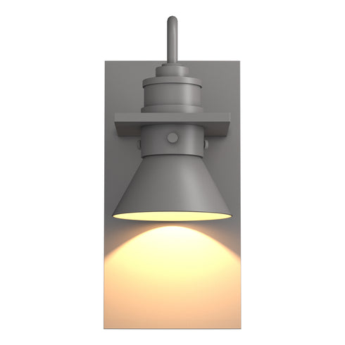 Hubbardton Forge Erlenmeyer Dark Sky Friendly Outdoor Sconce in Coastal Oil Rubbed Bronze Finish Model: 307716-SKT-14-14